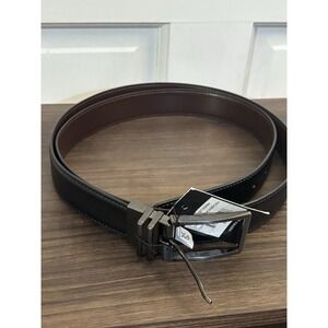 PX‎ Clothing Leather Reversible Belt NWT Size 44
